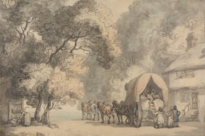 Chariot de transport - Thomas Rowlandson